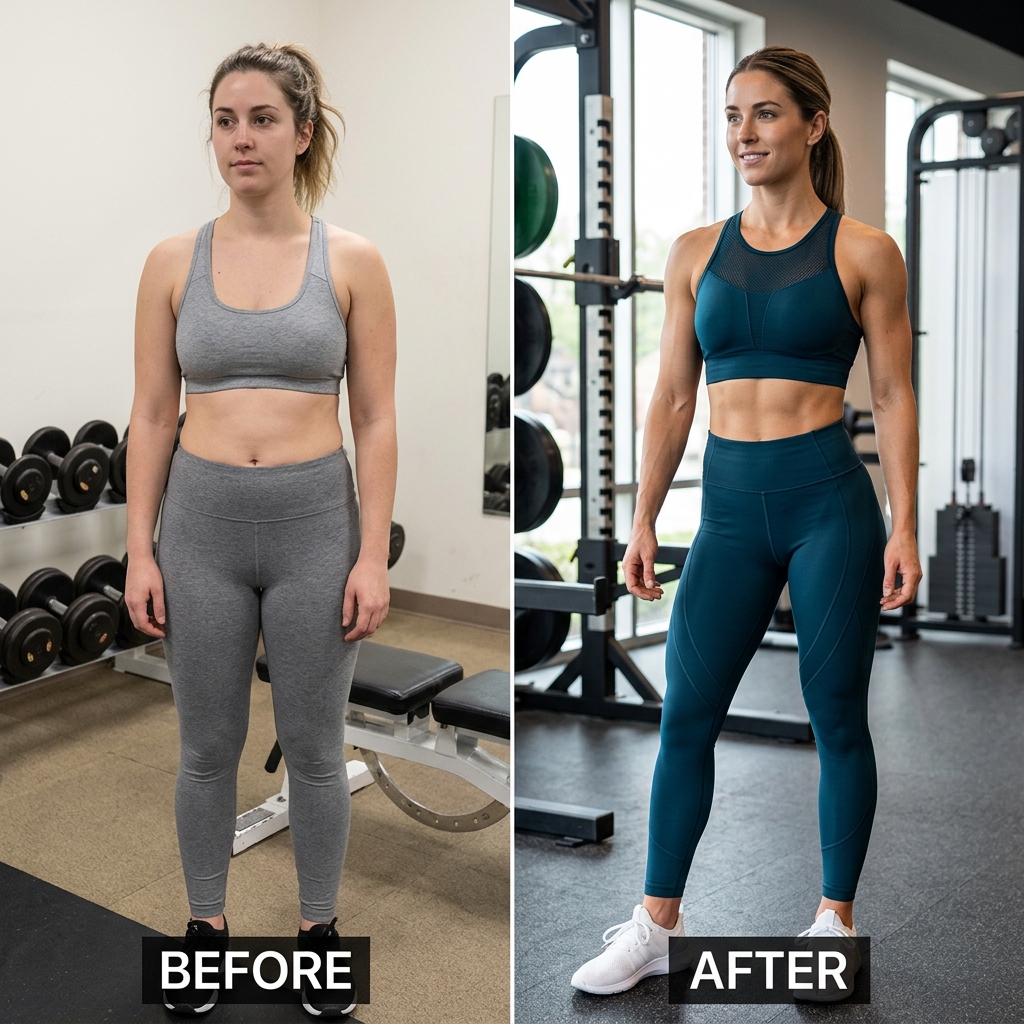 Antes e Depois - Juliana Santos